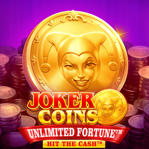 Joker Coins Unlimited Fortune slot game logo