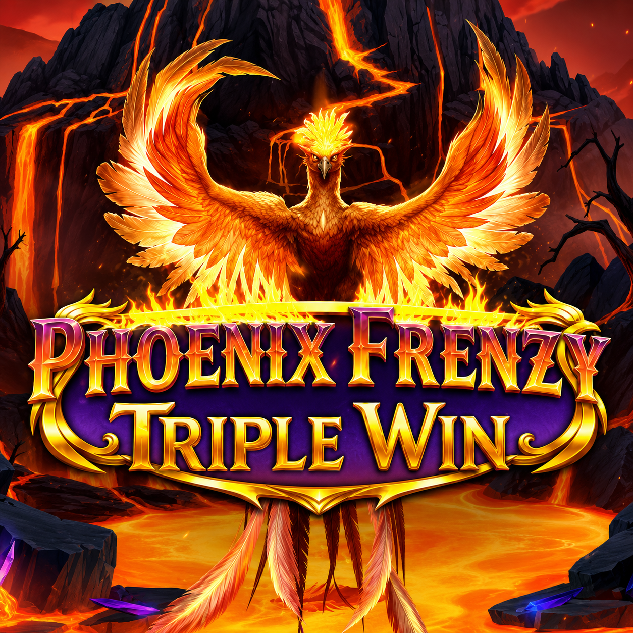 Phoenix Frenzy Triple Win slot game logo