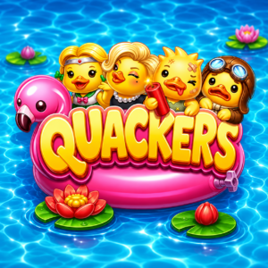 Quackers slot game logo