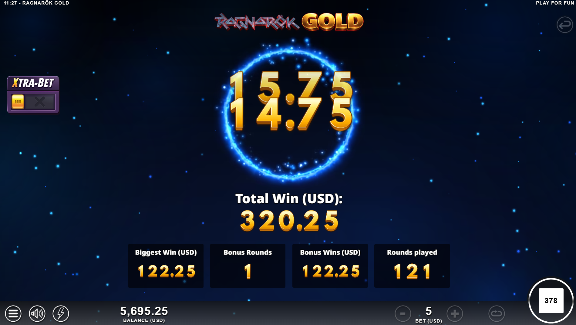 Ragnarok Gold Burst Mode auto-play option
