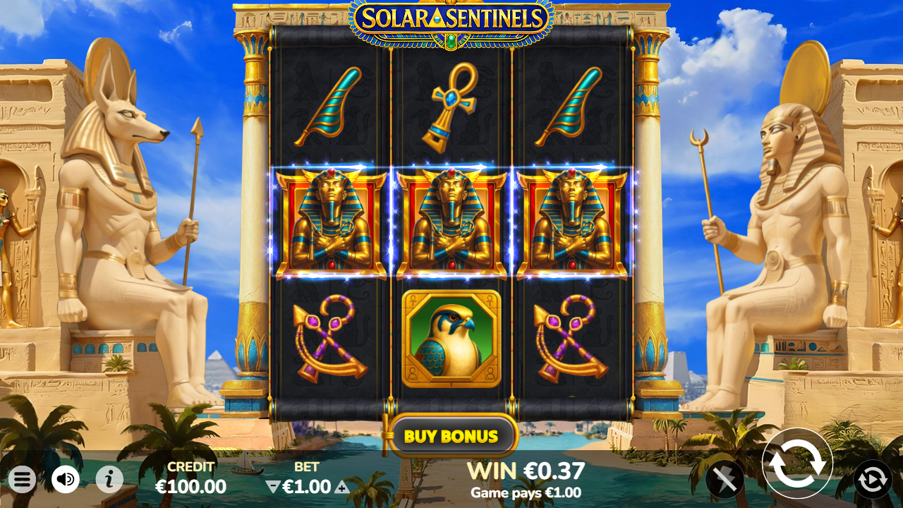 Solar Sentinels Free Spins trigger