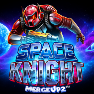Space Knight Merge Up 2 slot game logo