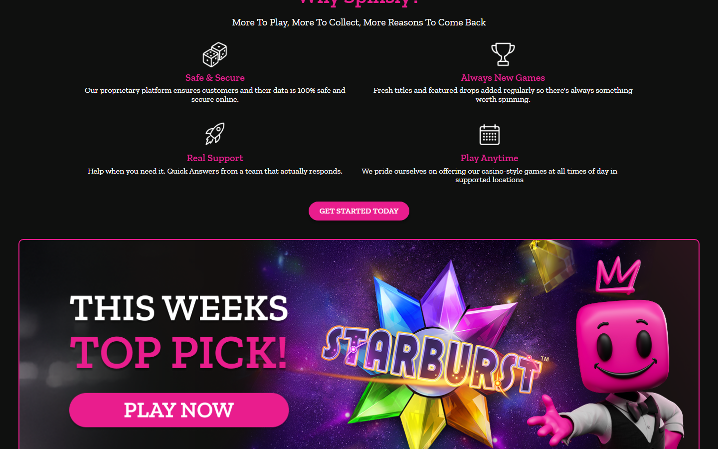Spinsly Casino Games