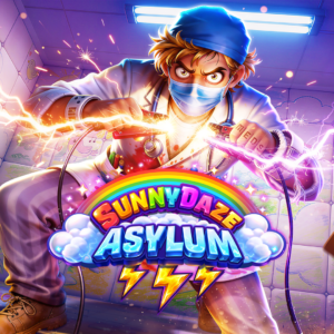 Sunnydaze Asylum slot game logo