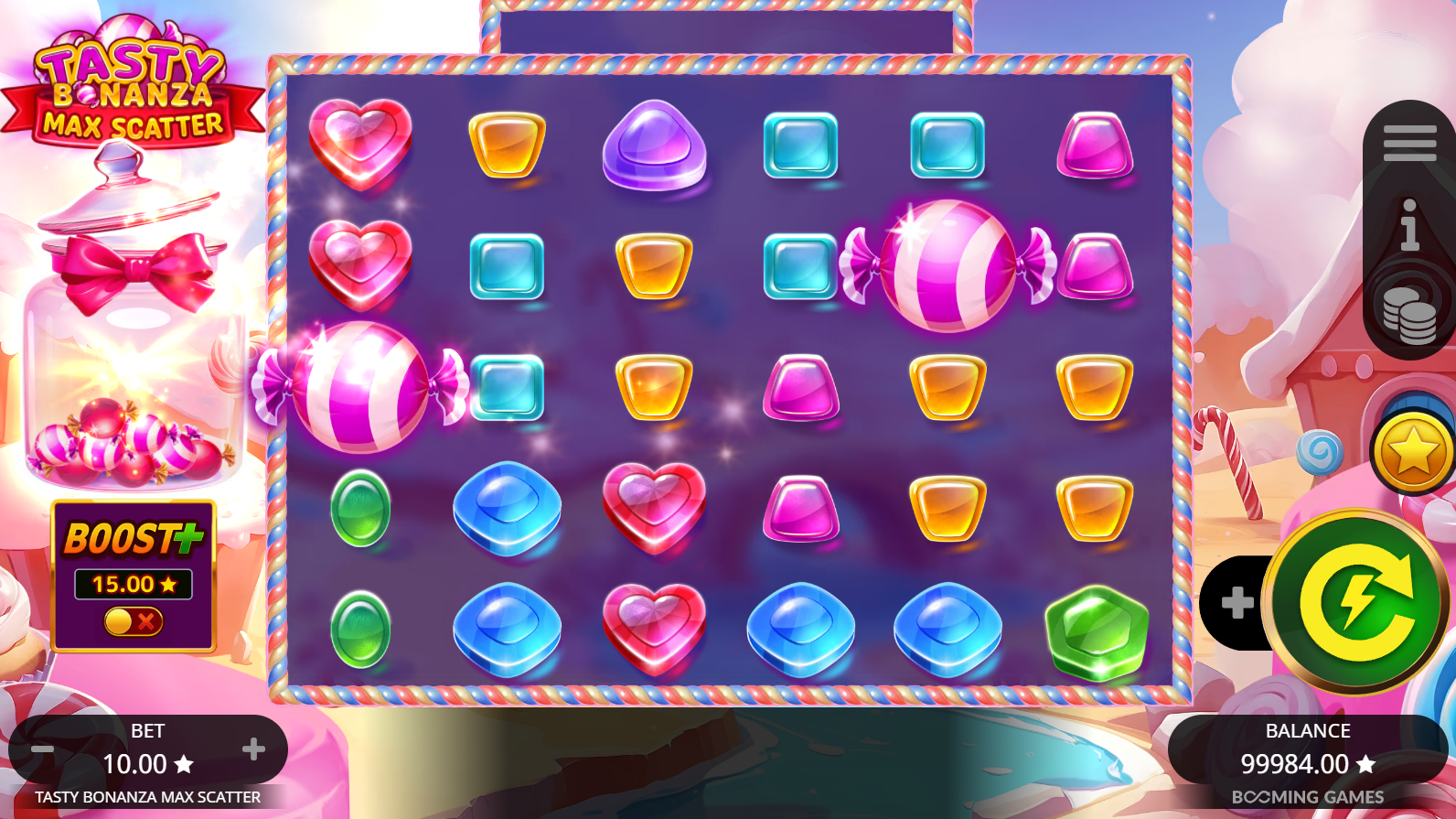 Tasty Bonanza Max Scatter base game