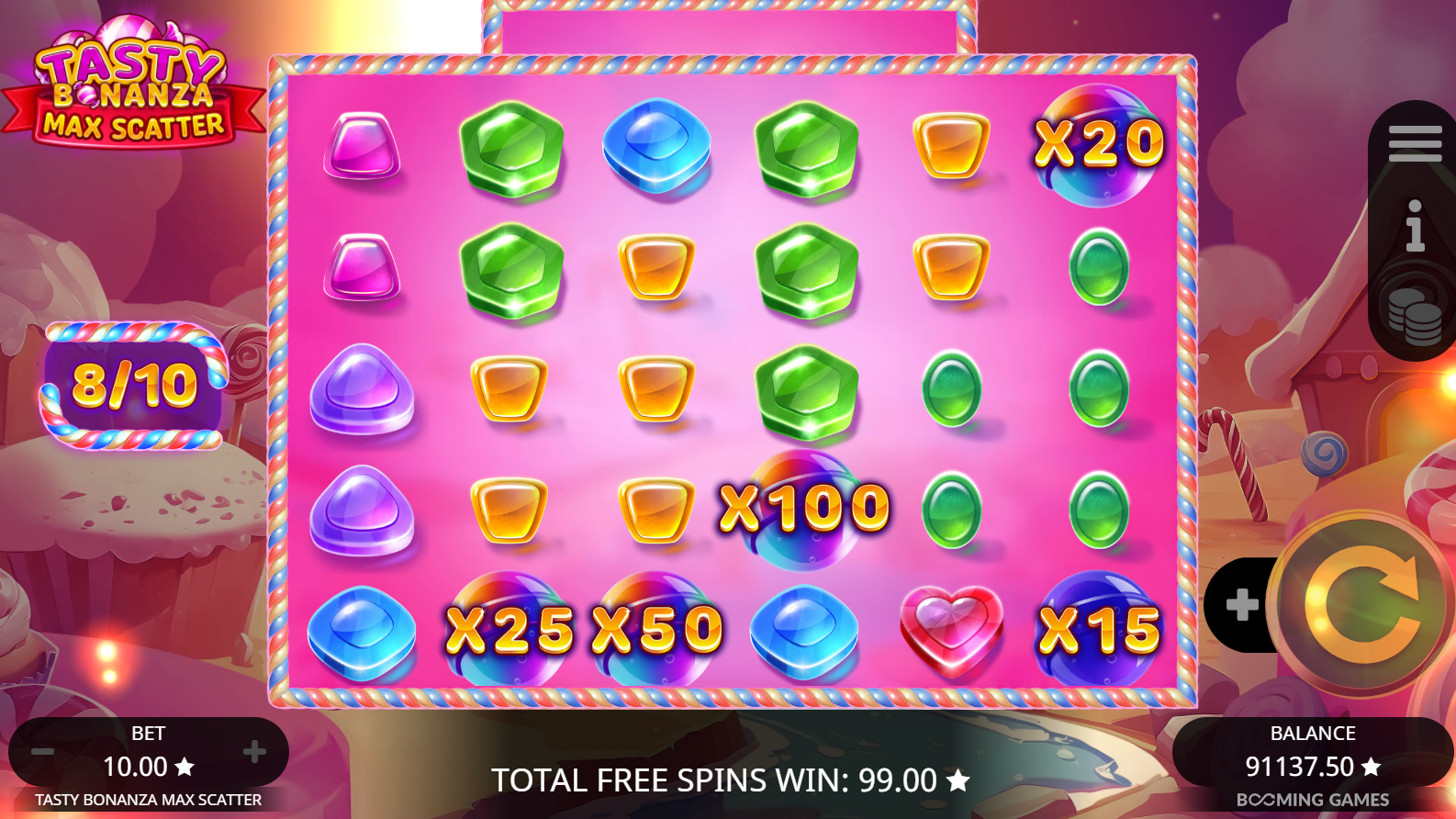 Tasty Bonanza Max Scatter Super Bonus Buy