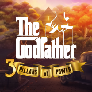 The Godfather: 3 Pillars of Power slot game logo