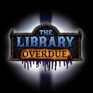 The Library Overdue slot game logo