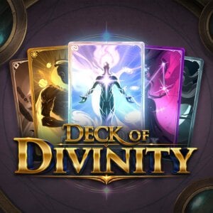 Deck of Divinity slot game logo