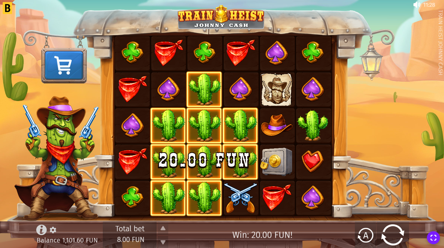 Train Heist Johnny Cash base game screenshot