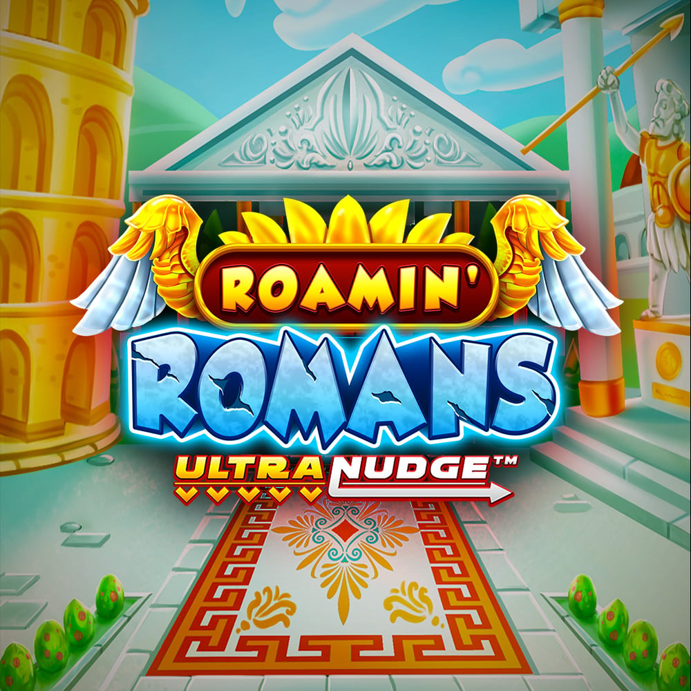 Roamin Romans slot game logo