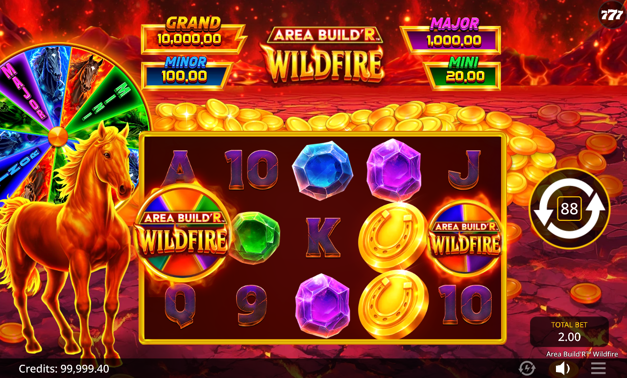 Area Build'R Wildfire gameplay