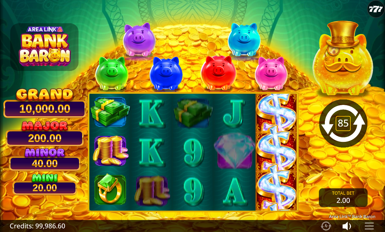 Area Link Bank Baron gameplay