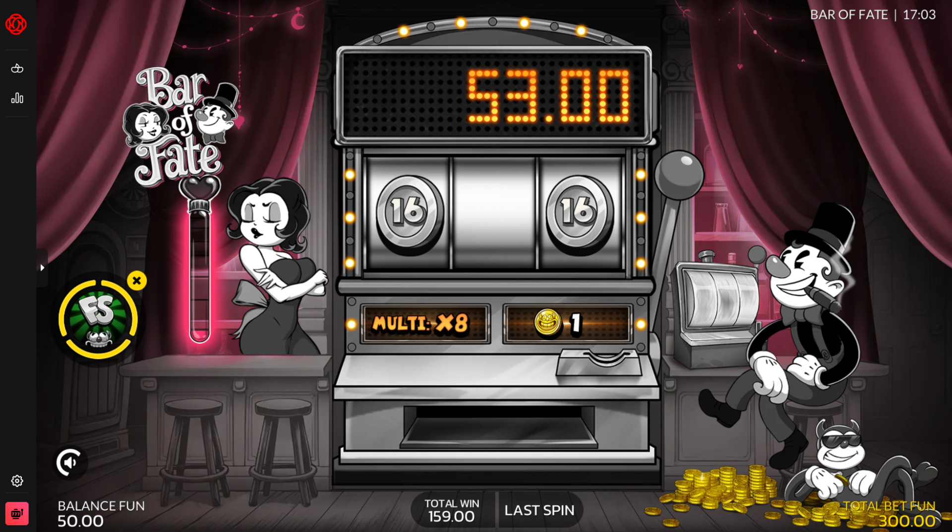 Bar of Fate Fateful Encounter bonus buy feature