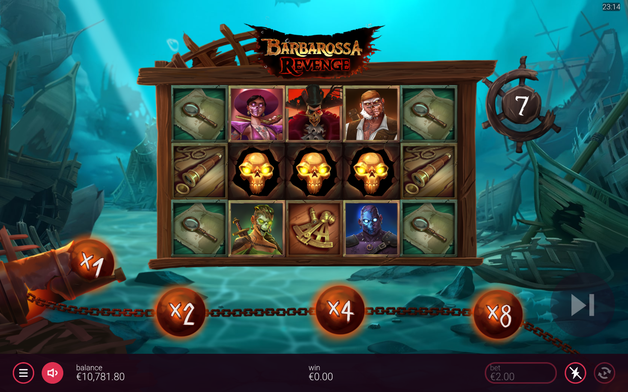 Barbarossa Revenge bonus round