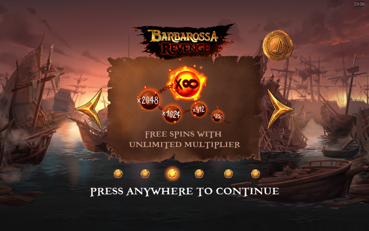 Barbarossa Revenge win up to screen