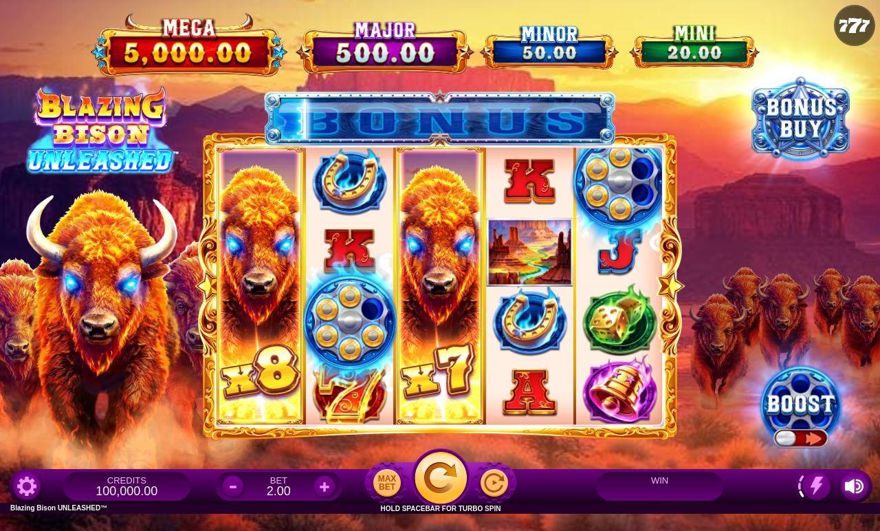 Blazing Bison UNLEASHED base game