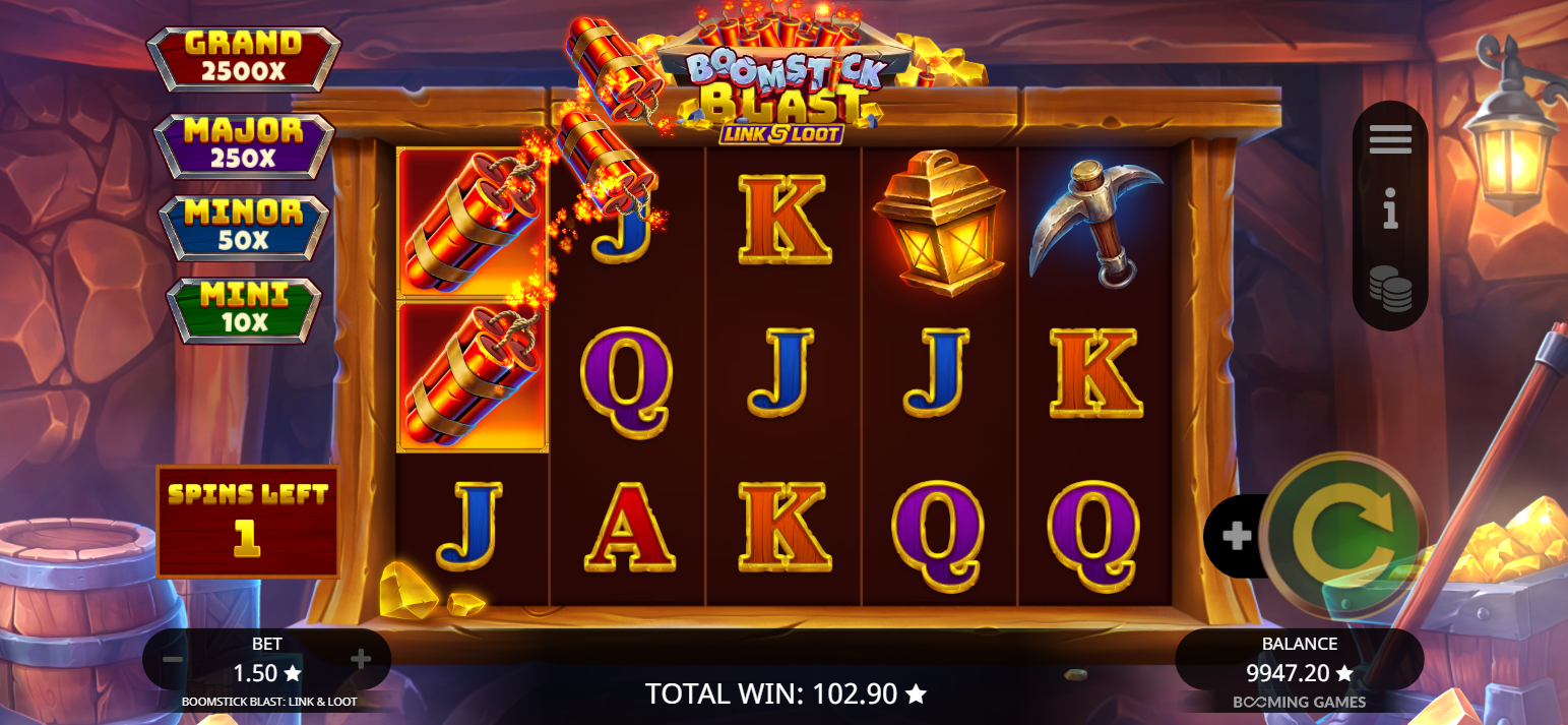 Boomstick Blast Free Spins play