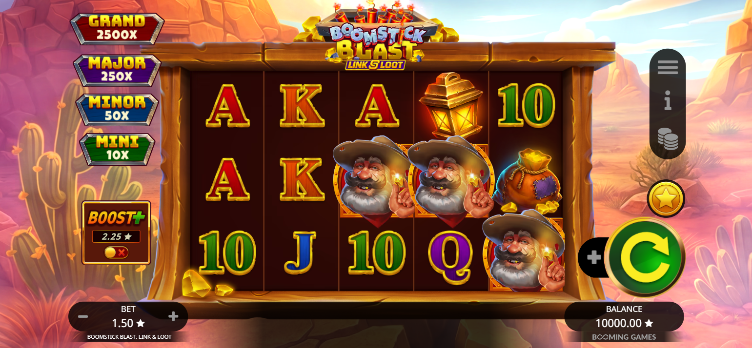 Boomstick Blast Link and Loot base game play