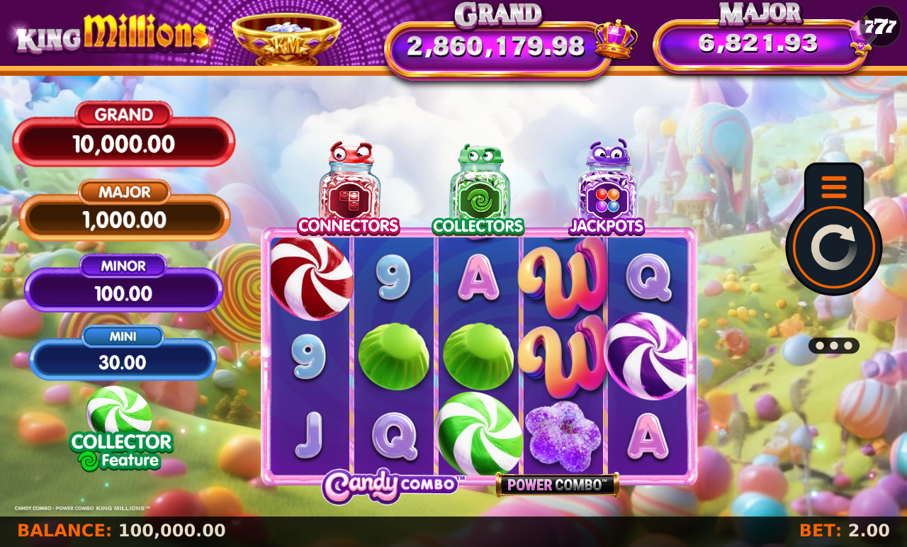 Candy Combo - Power Combo King Millions base game
