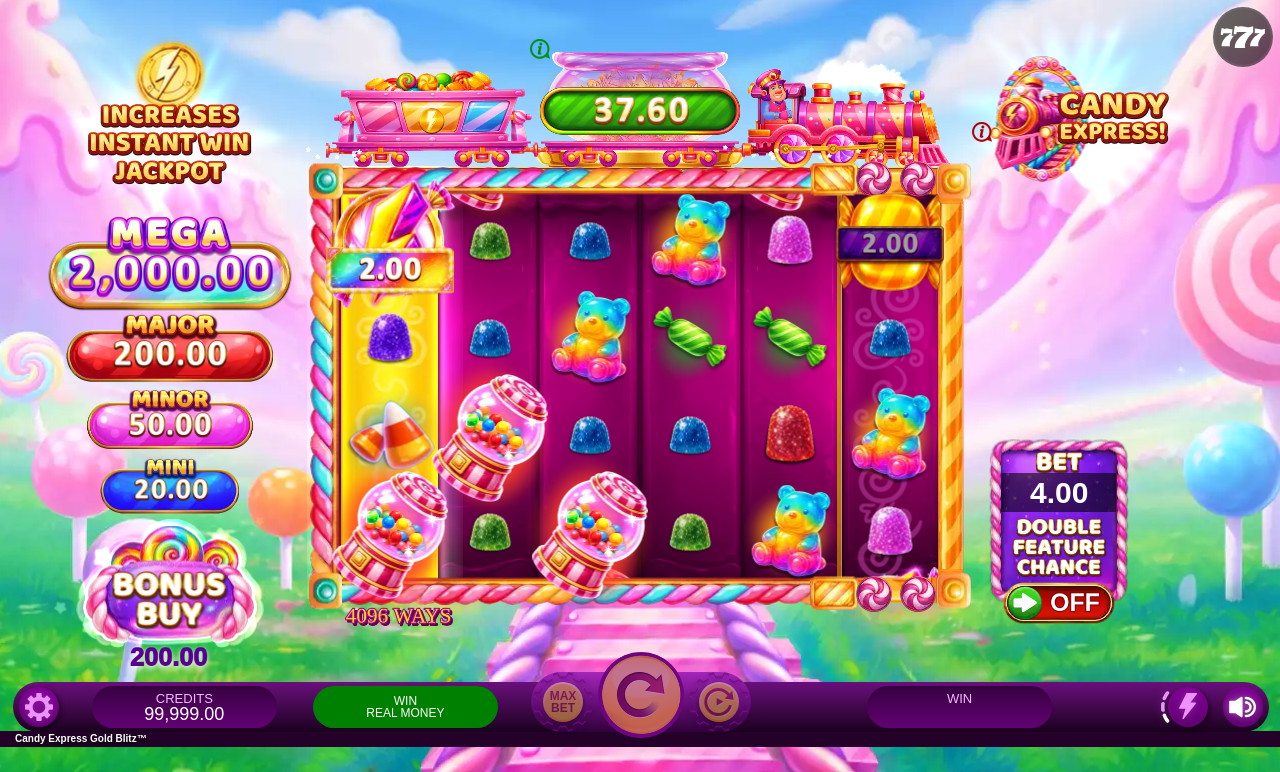 Candy Express Gold Blitz gameplay