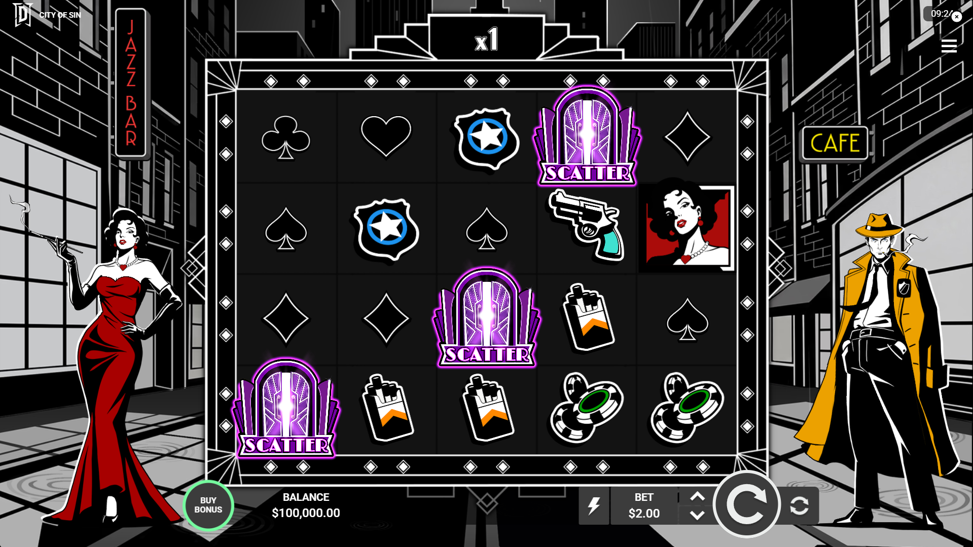 City of Sin base game play