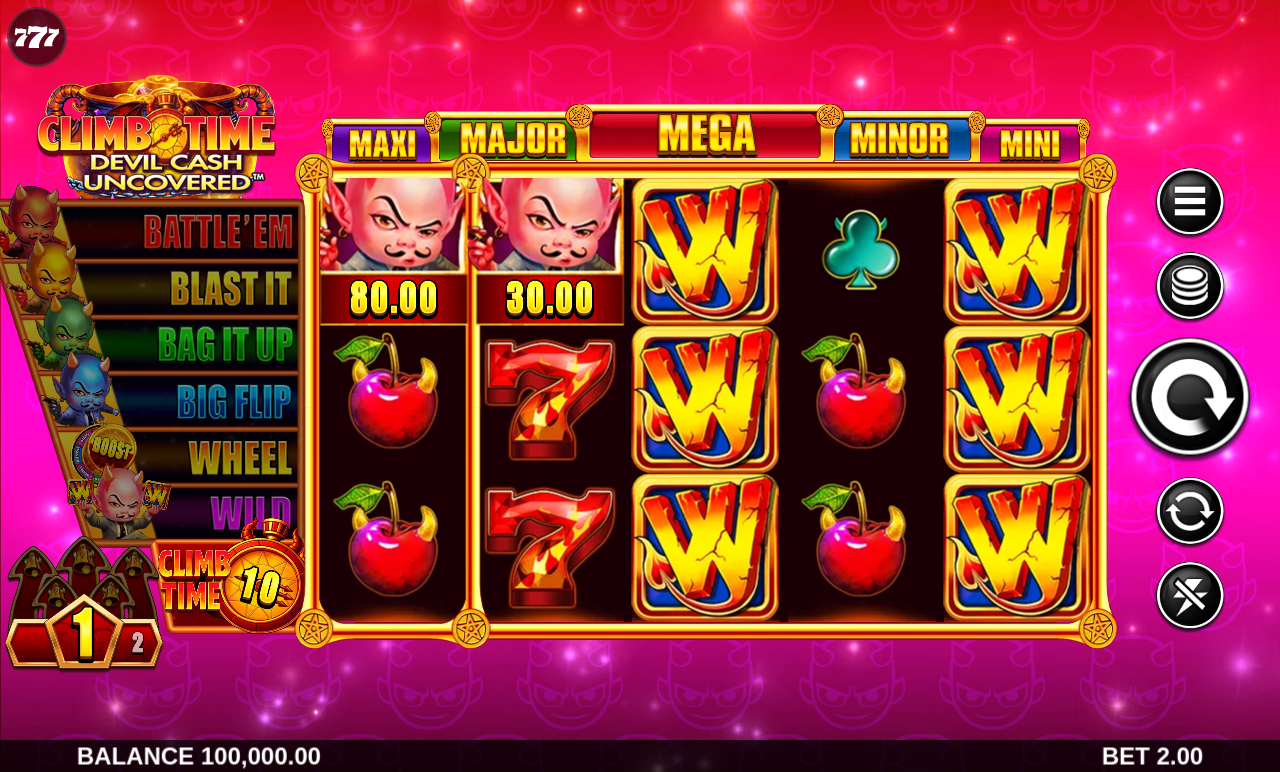 Climb Time Devil Cash Uncovered base game
