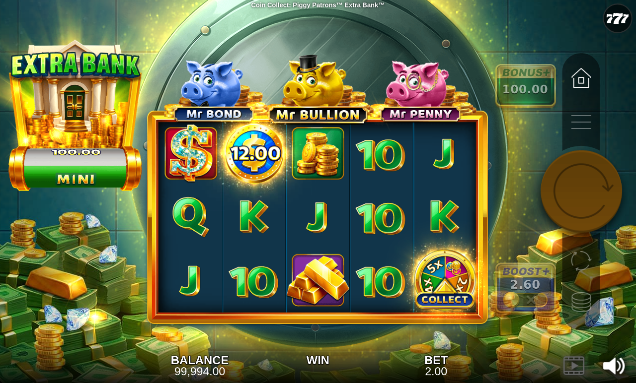 Coin Collect: Piggy Patrons Extra Bank gameplay