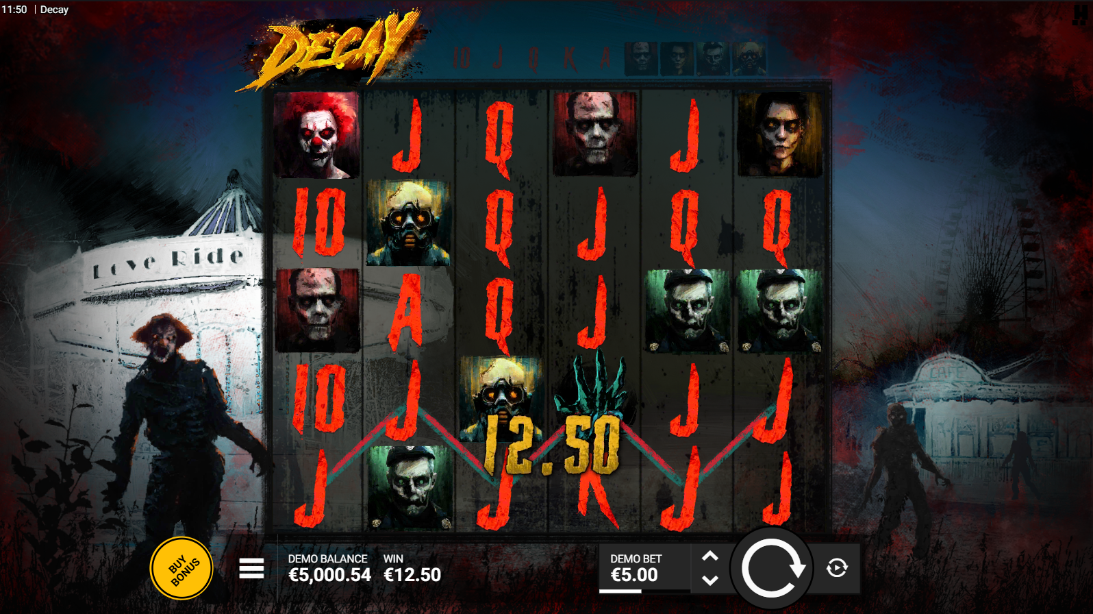 Decay base game