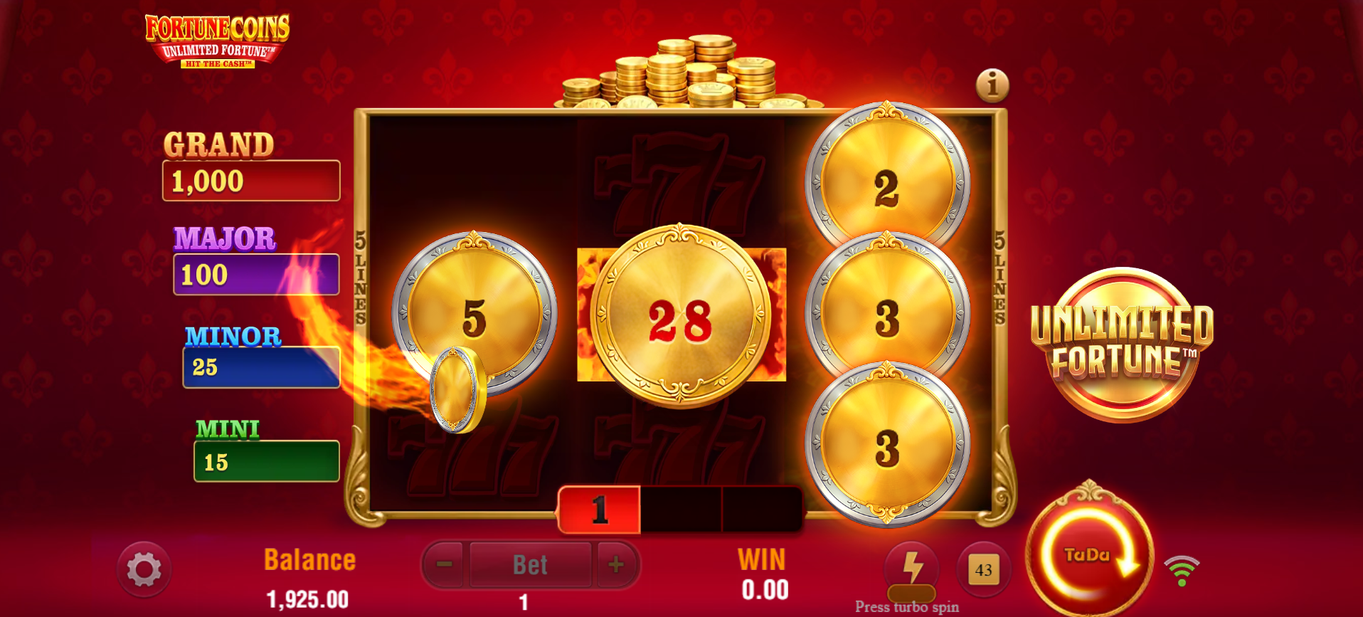 Fortune Coins Unlimited Fortune free spins play