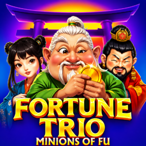 Fortune Trio Minions Of Fu slot game logo