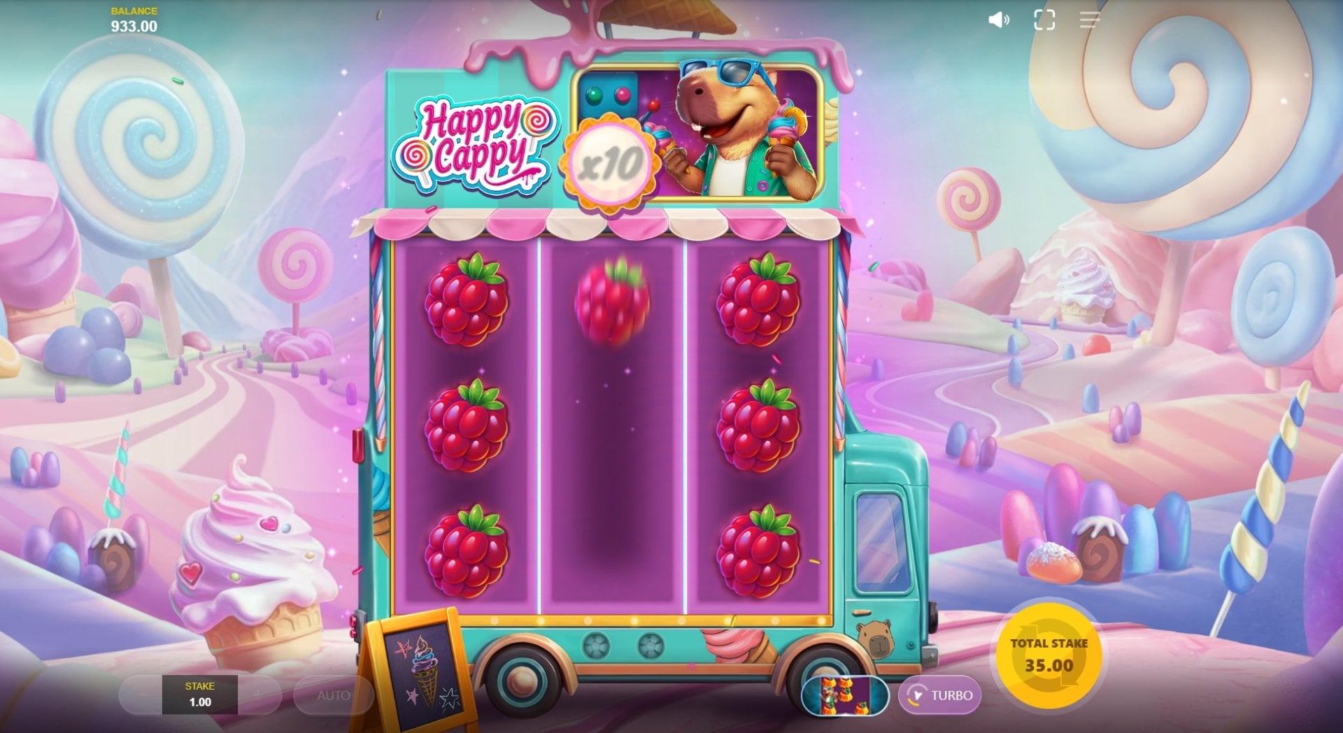 Happy Cappy Treat Respin screenshot