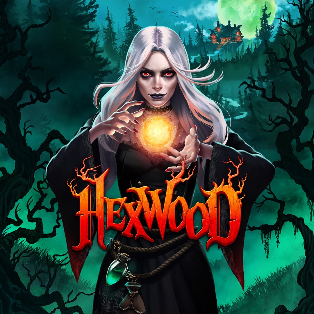 Hexwood slot game logo