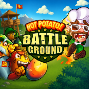 Hot Potato Battleground slot game logo