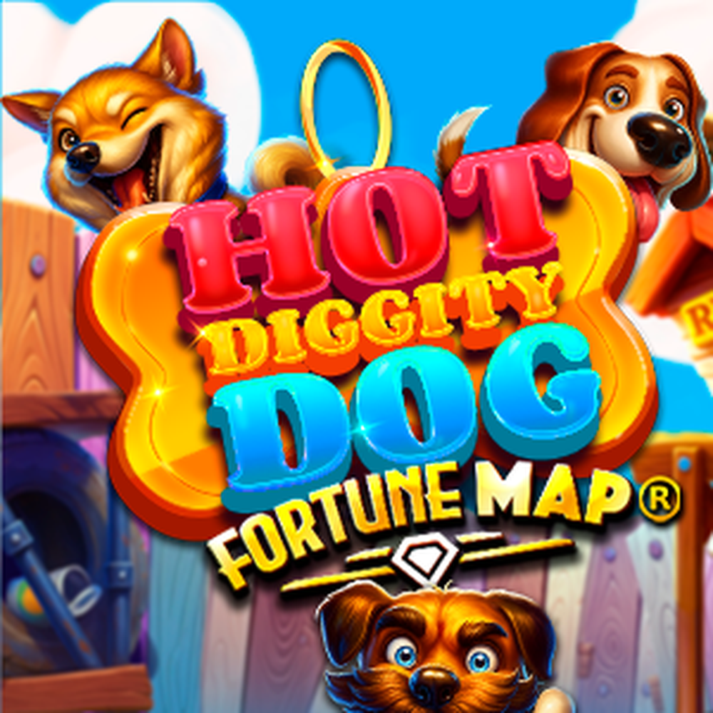 Hot Diggity Dog Fortune Map slot by Reflex