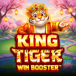 King Tiger Win Booster slot game logo