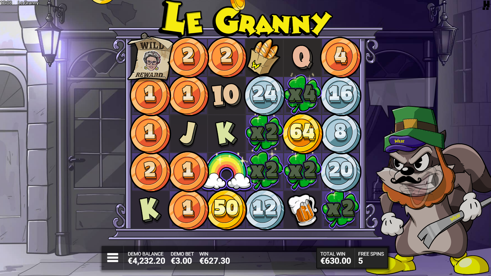 Le Granny All That Glitters Is Gold bonus feature