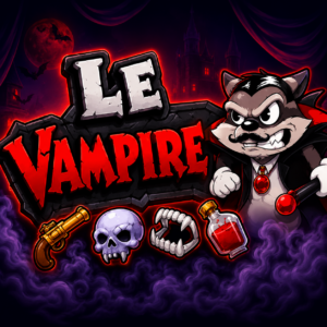 Le Vampire slot game logo