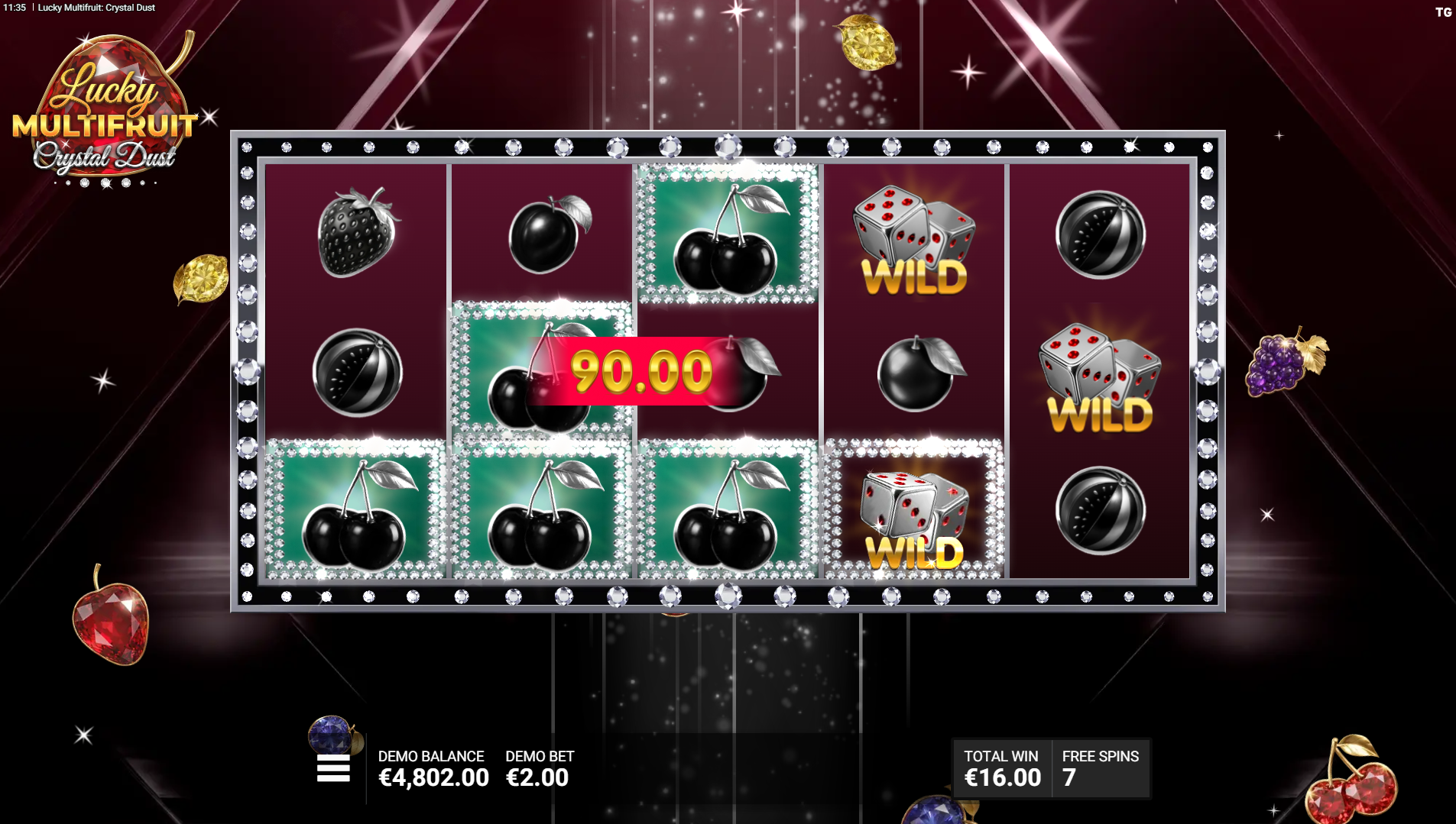 Lucky Multifruit Free Spins play