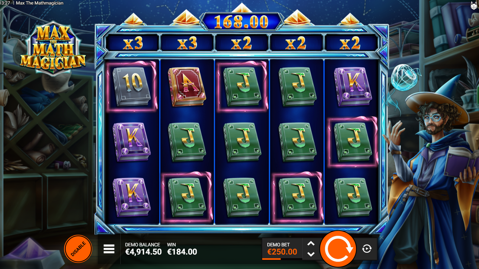 Max The Mathmagician Do The Math FeatureSpins bonus buy mode