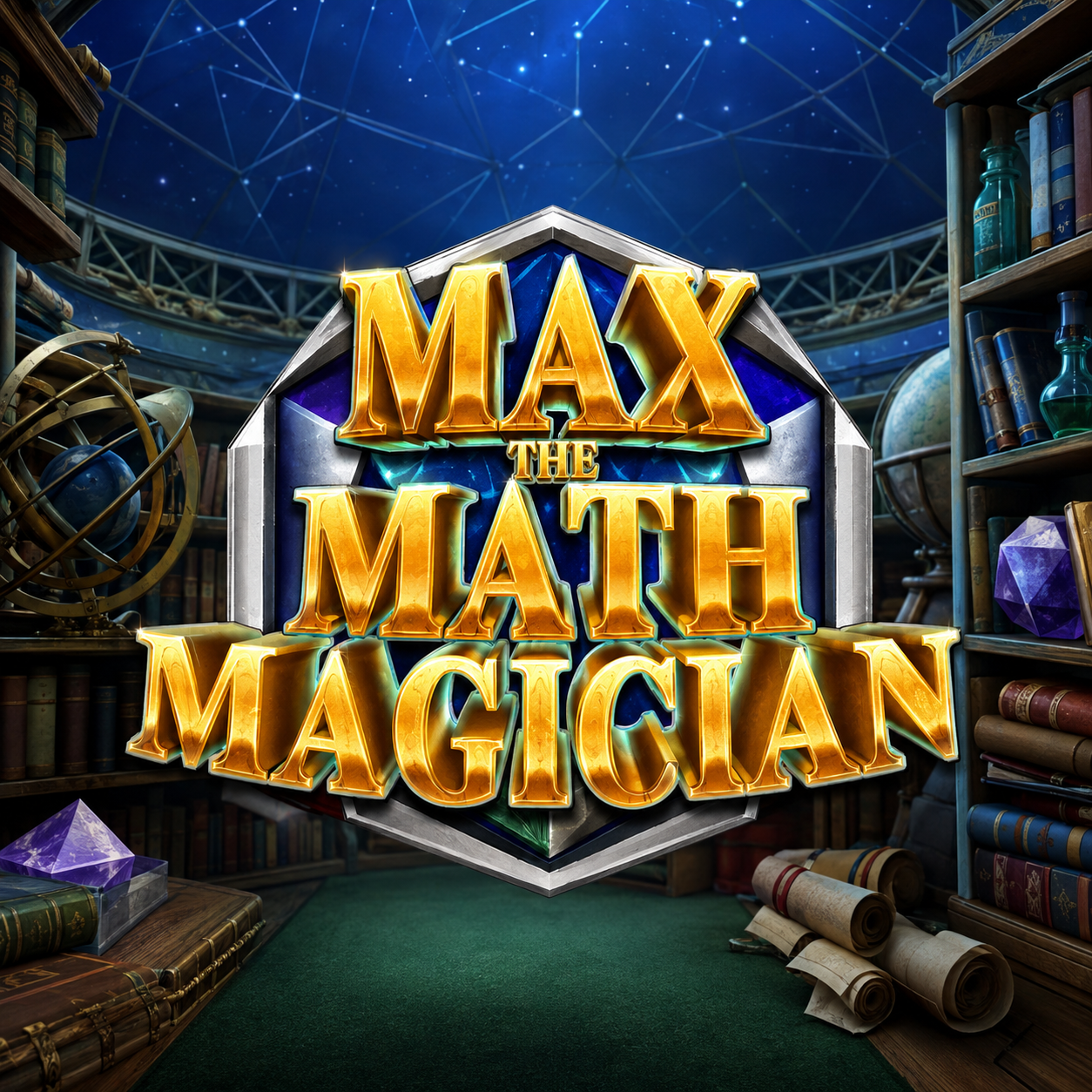 Play Max The Mathmagician Slot Game