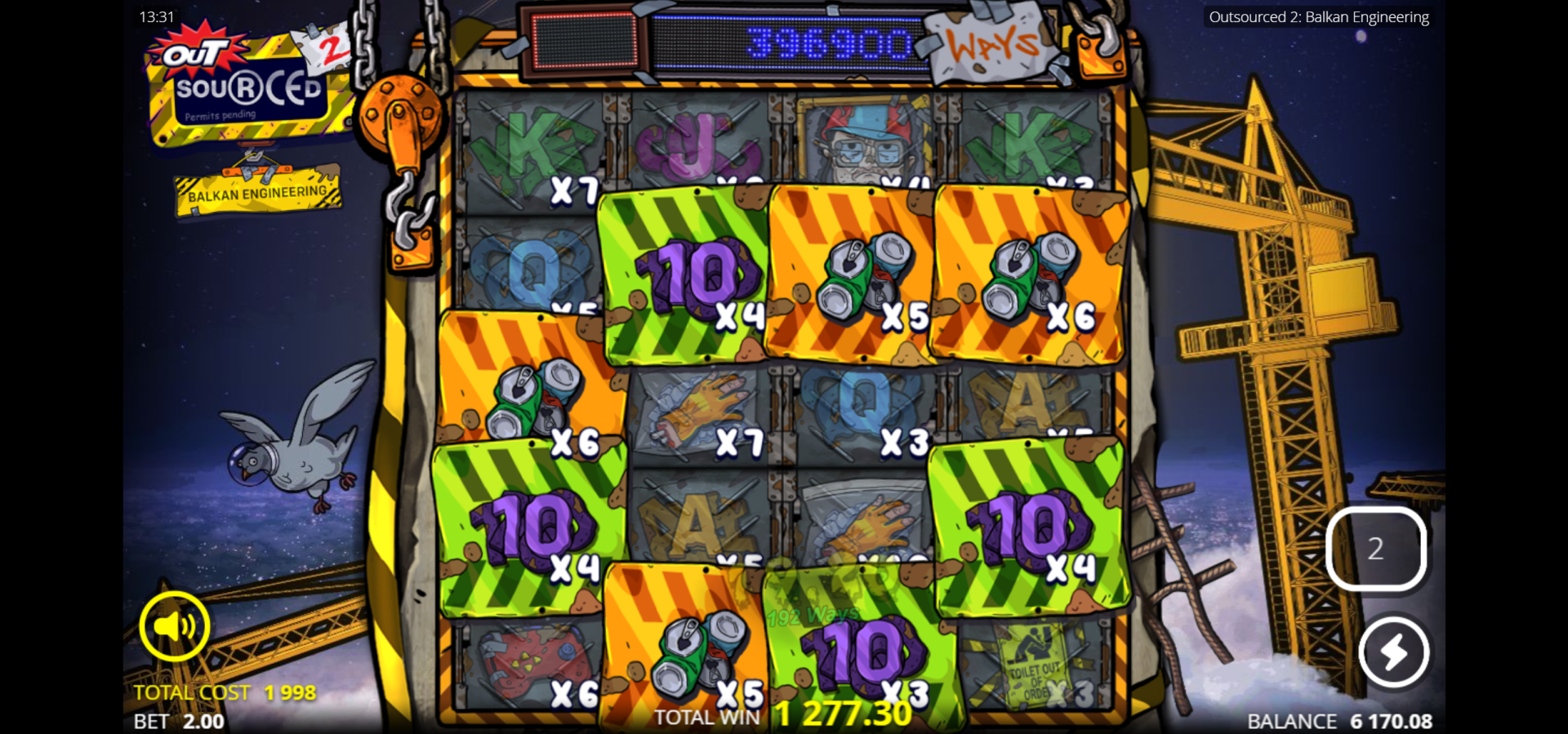 Outsourced 2 Balkan Engineering 7 Filthiest Spins bonus