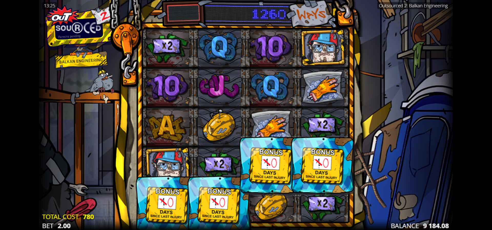 Outsourced 2 Balkan Engineering bonus symbols
