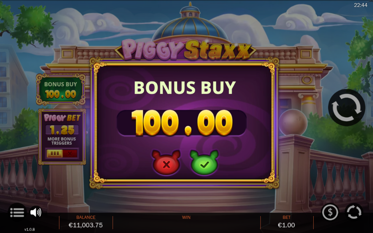 Piggy Staxx bonus buy