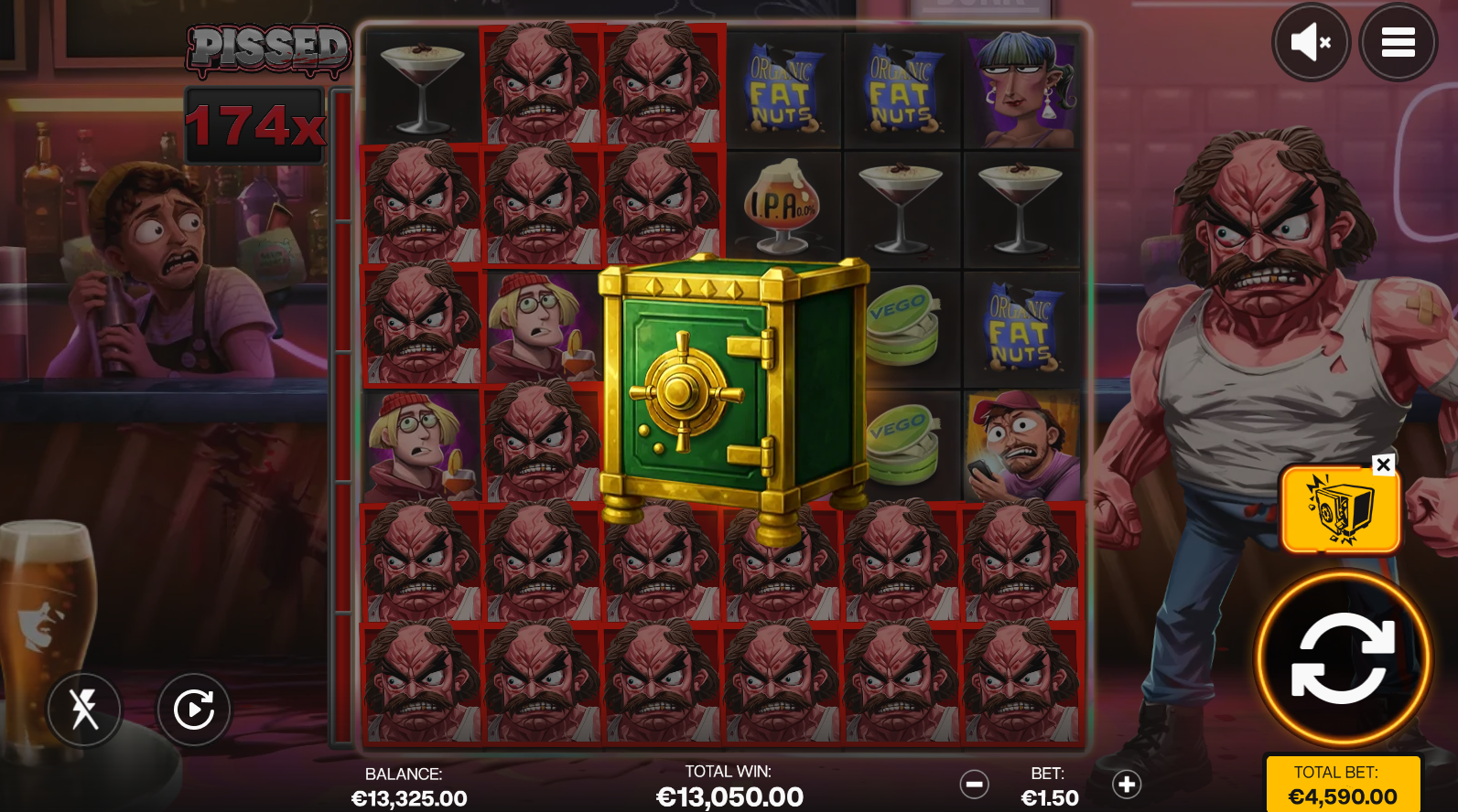 Pissed by Shady Lady Loot Box feature store interface