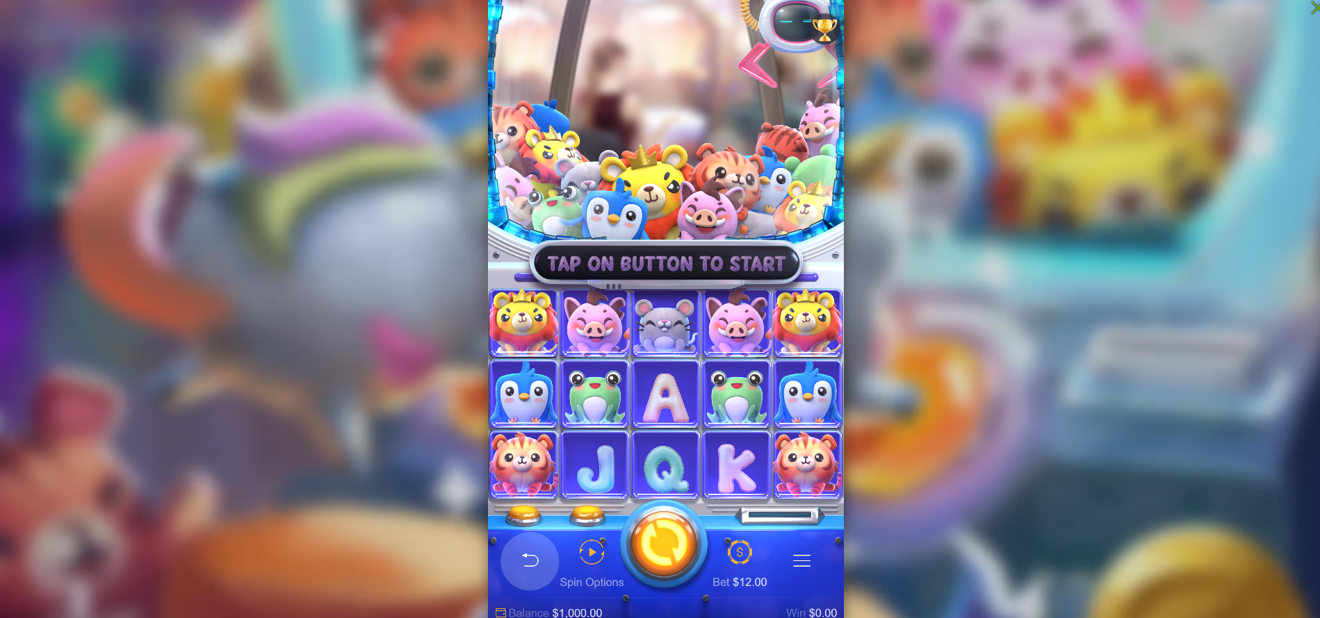 Plushie Frenzy base game play screenshot