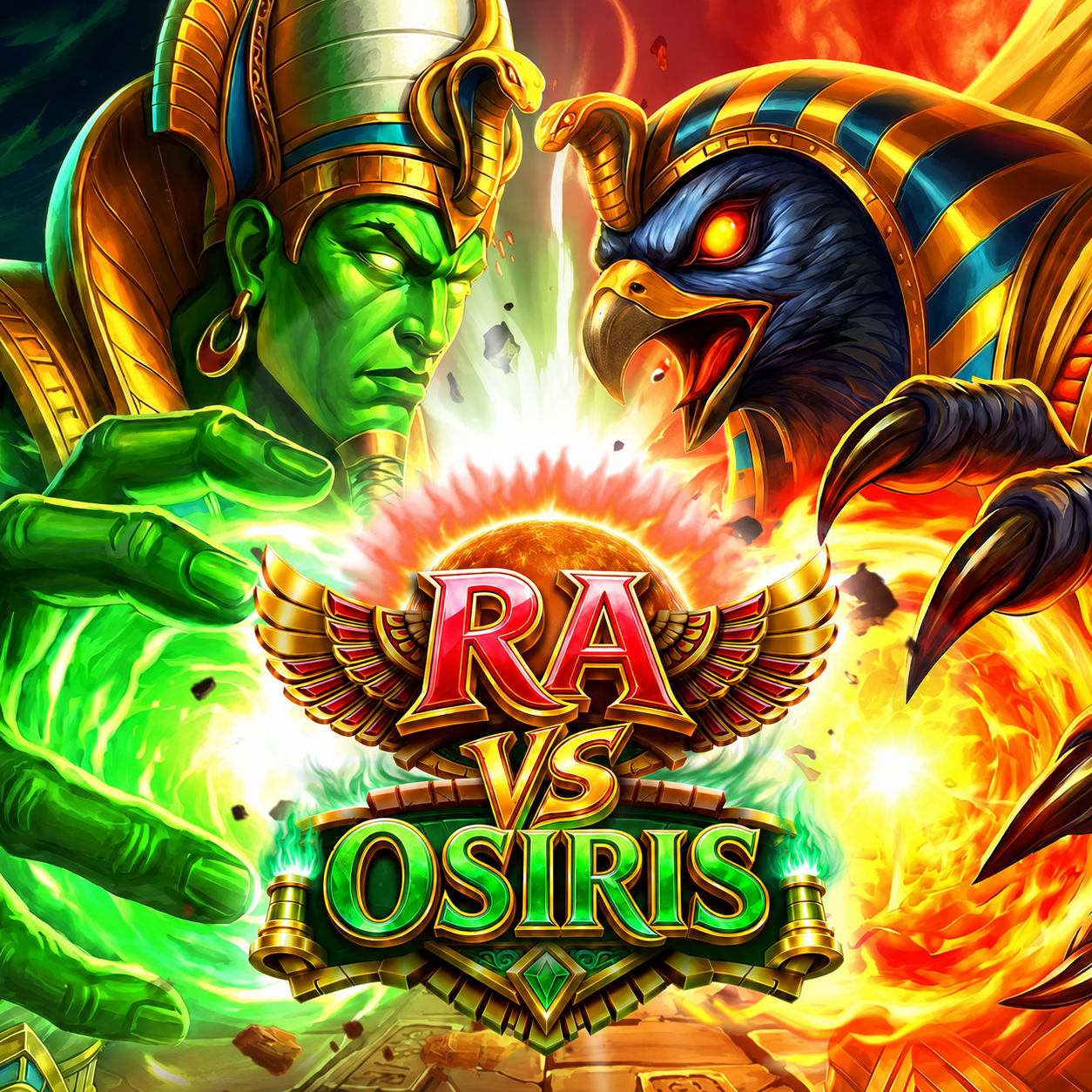Play Ra vs Osiris Slot Game