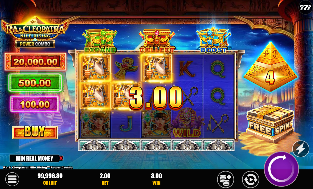 Ra & Cleopatra: Nile Rising Power Combo bonus buy