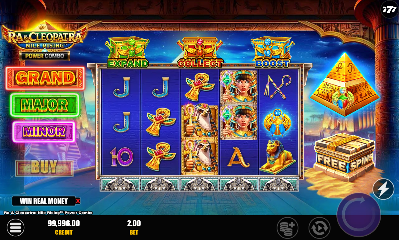 Ra & Cleopatra: Nile Rising Power Combo base game