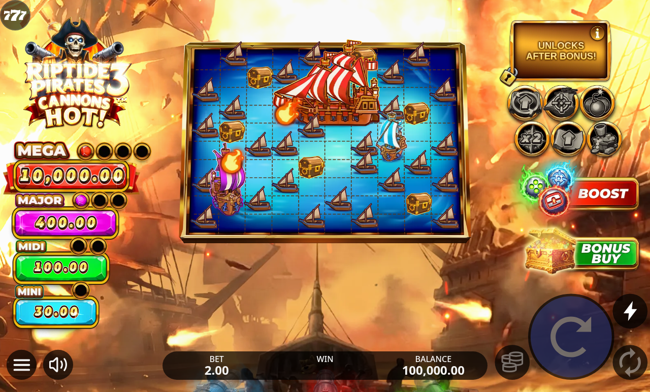Riptide Pirates 3: Cannons Hot! base game